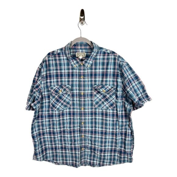 Duluth trading plaid button up‎ shirt - Picture 1 of 7